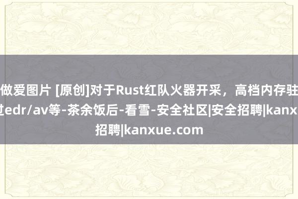 做爱图片 [原创]对于Rust红队火器开采，高档内存驻留，绕过edr/av等-茶余饭后-看雪-安全社区|安全招聘|kanxue.com